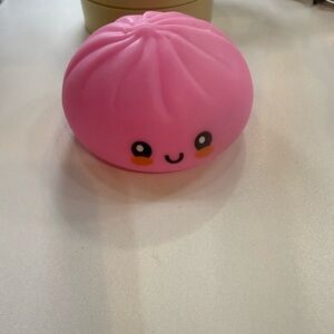 Cute Pink five below dumplingSquishy Toy